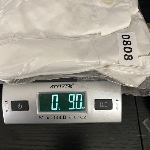 Royal Highnies XL White Original Lounge Top 100% Pima Cotton Pajama Shirt USA - Picture 12 of 12